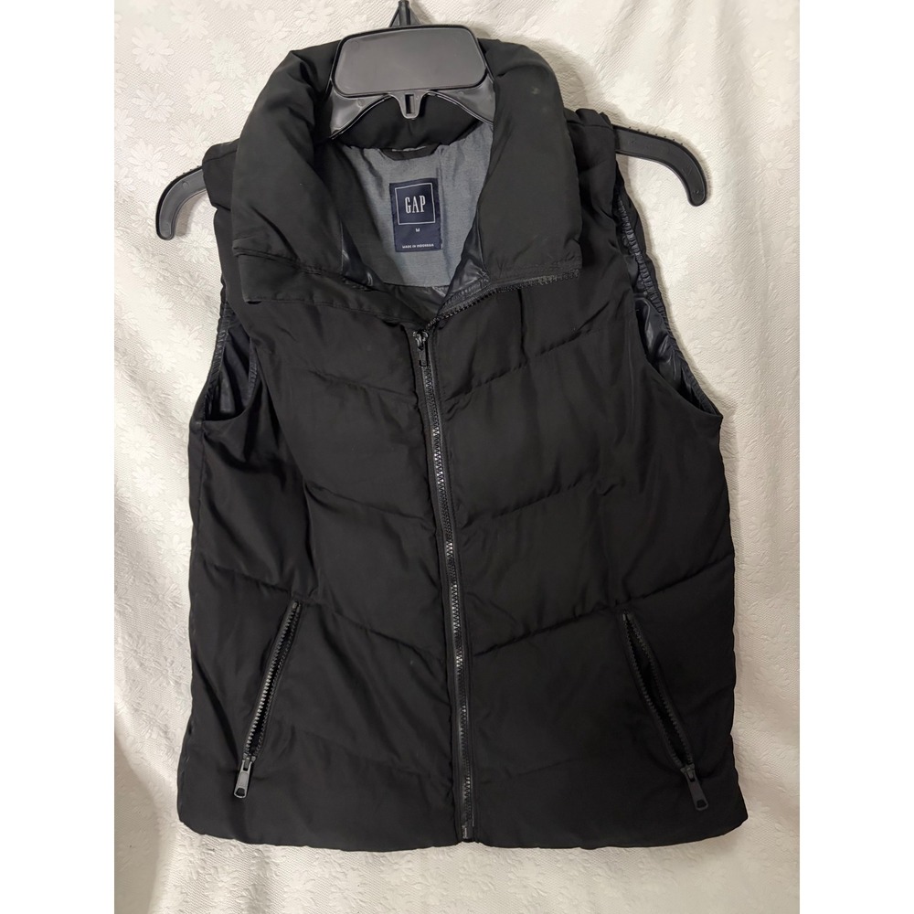 Gap PrimaLoft Puffer Vest Gorpcore Streetwear Full Zip Quilted Sleeveless M